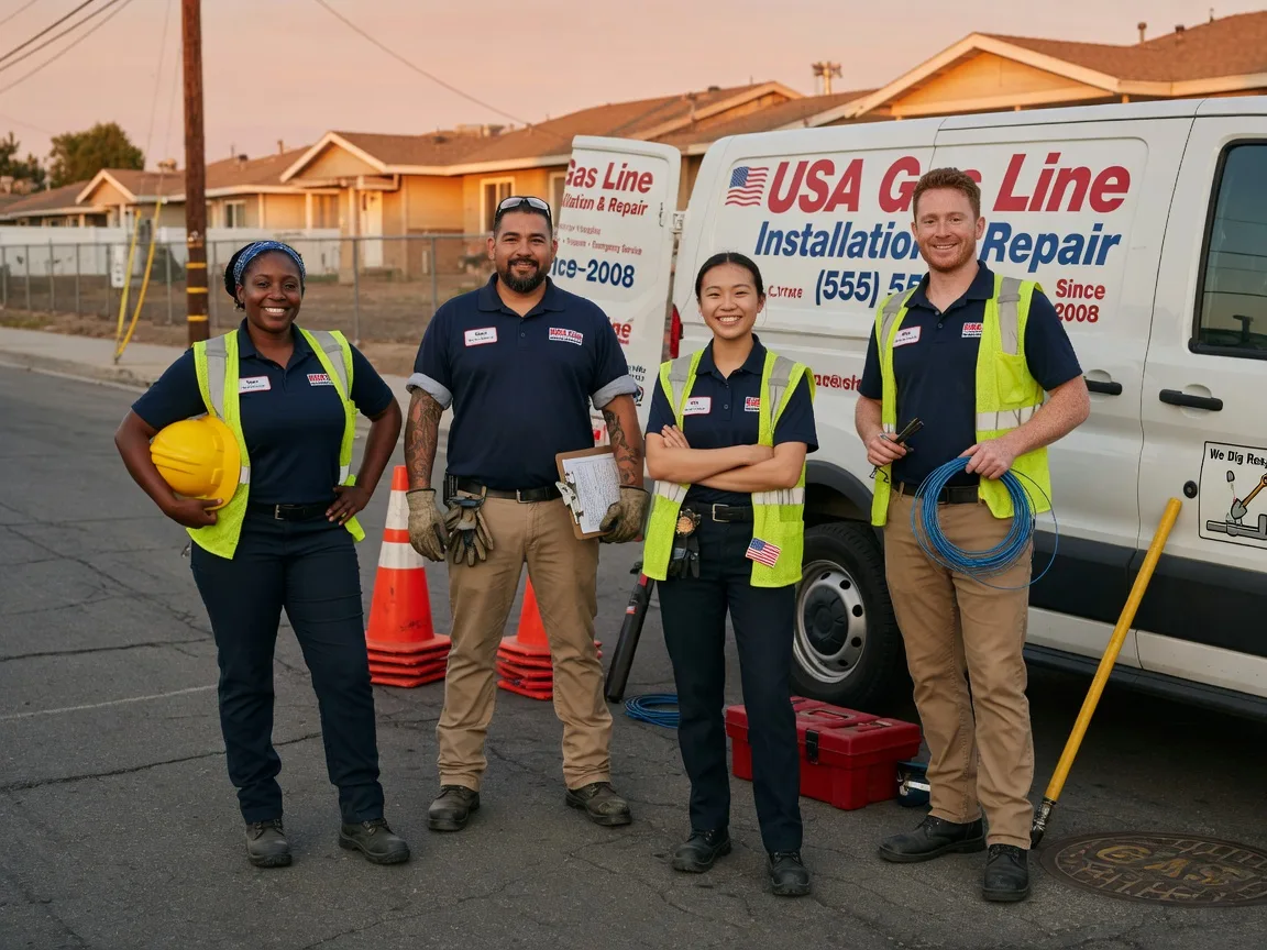 Gas Line Installation company in Meridian, CA